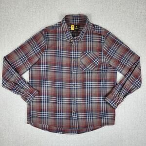 Browning Shirt Mens SIze XXL Plaid Long Sleeve Button Down